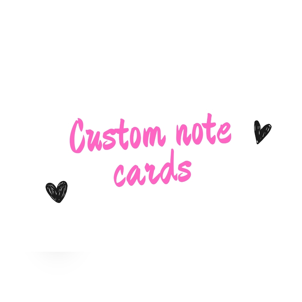 30 Custom 4x6 Note Cards Or Stickers